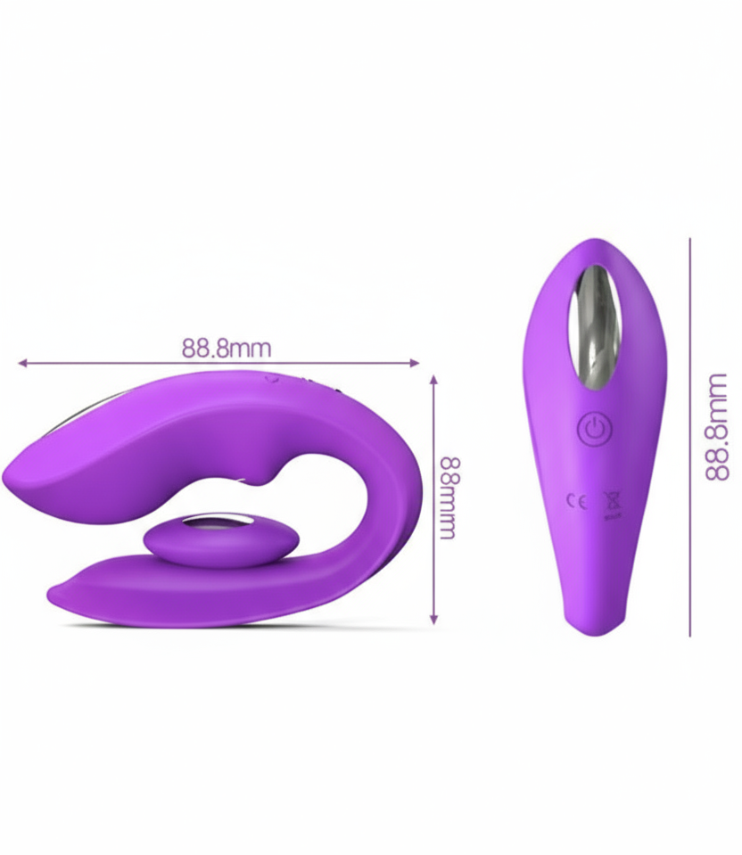 Couple's Massager with Remote Control